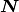 \boldsymbol{N}